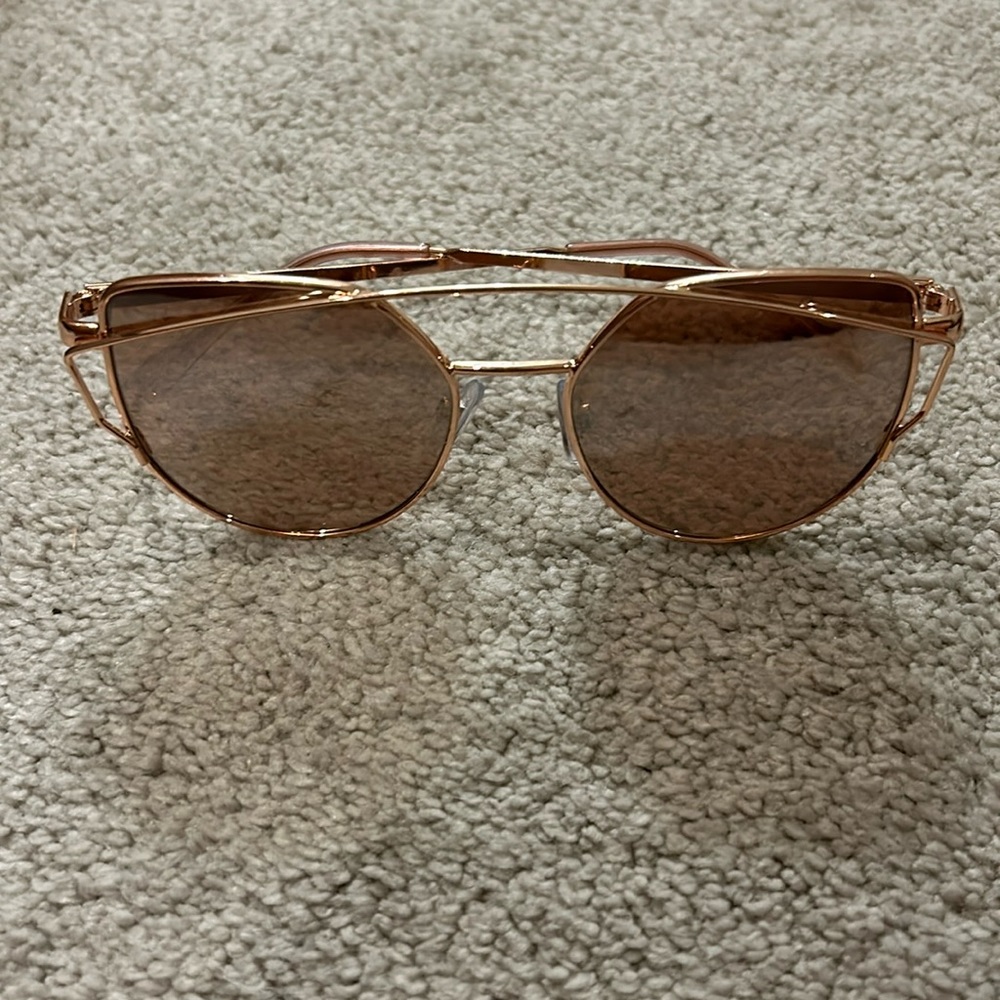 Rose Gold Sunglasses